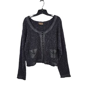 Hot Knots Women's Button Front Knitted Cardigan